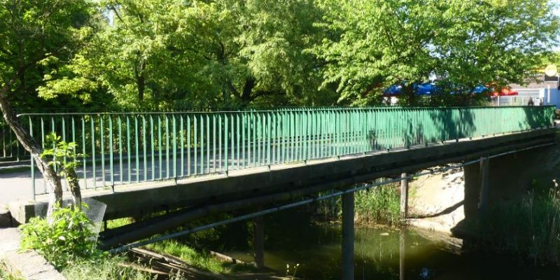 Modernizacja mostków w Parku Szczęśliwickim