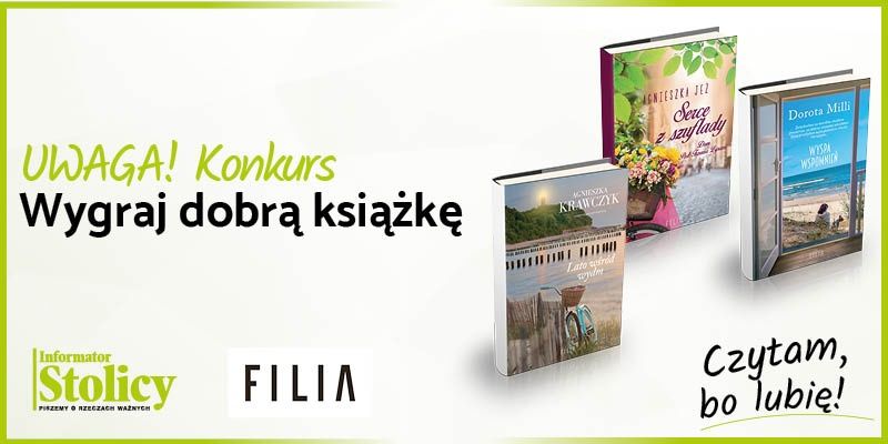 Rozwiązanie konkursu - Wygraj książkę Wydawnictwa Filia pt. "Lato wśród wydm"