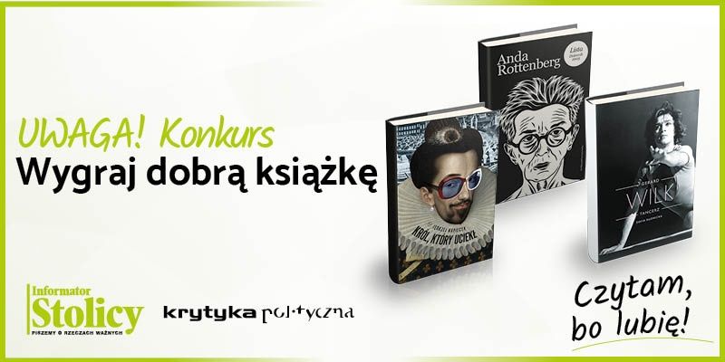 Rozwiązanie konkursu - Wygraj książkę Wydawnictwa Krytyka Polityczna pt. "Gerard Wilk. Tancerz"