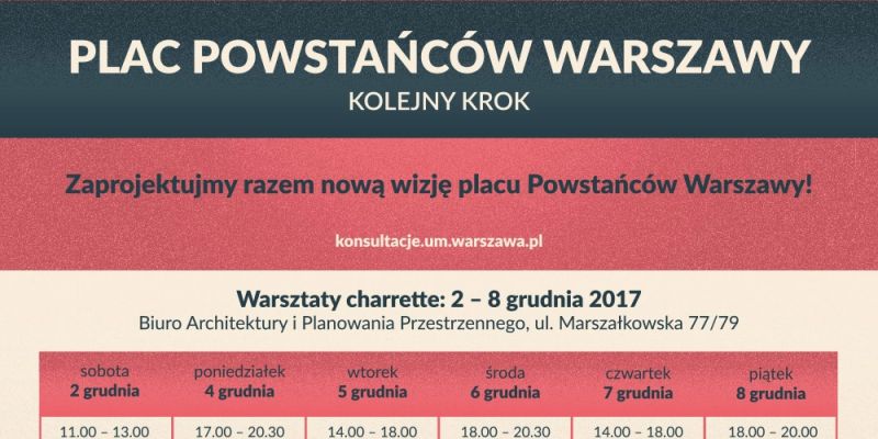 Plac Powstańców Warszawy – kolejny krok