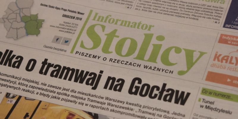 Informator Stolicy – wydanie dla Gocławia, Saskiej Kępy, Pragi Południe i Wawra