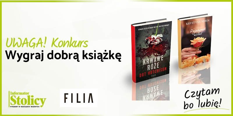 Rozwiązanie konkursu - wygraj książkę Wydawnictwa Filia pt. „Krwawe róże”!