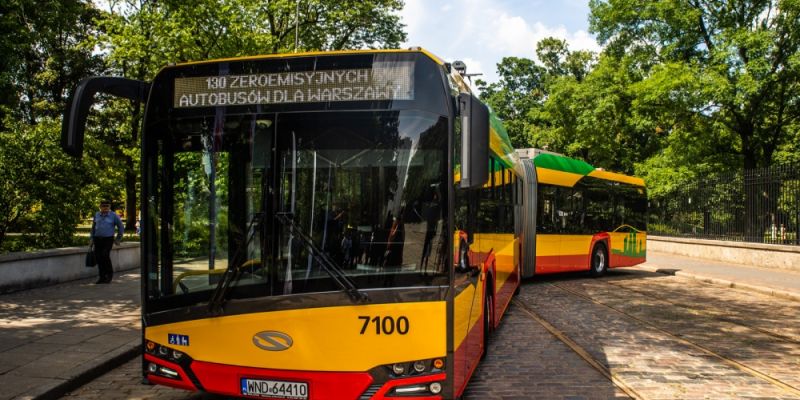 130 zeroemisyjnych autobusów dla Warszawy