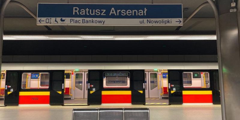 Skoda Varsovia wyjechała (testowo) na I linię metra