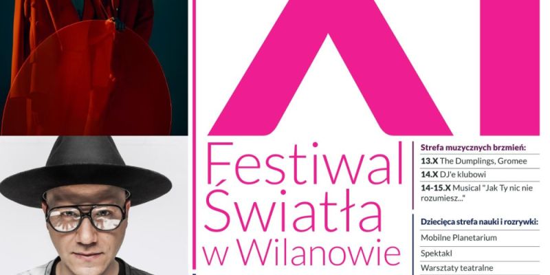 XI Królewski Festiwal Światła w Wilanowie już od piątku