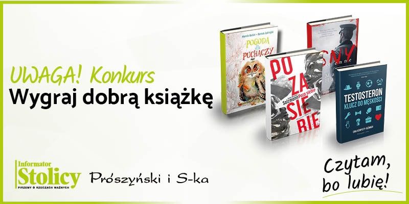 Rozwiązanie konkursu - Wygraj książkę Wydawnictwa Prószyński i S-ka pt. „Pogoda dla puchaczy. Jesień"