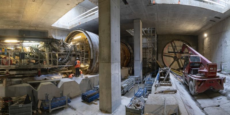 Budowa metra na Bródnie - ruszyły prace tunelowe