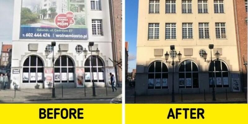 Bright Side chwali na przykładzie Gdańska efekty usunięcia „irytujących reklam i billboardów”