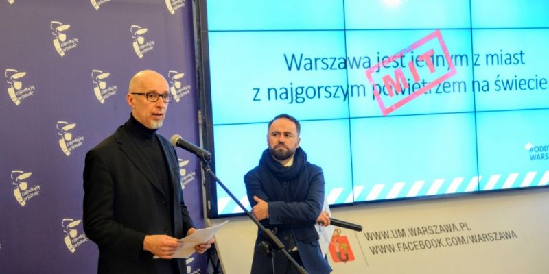 Eksperci obalają dziesięć mitów na temat powietrza w Warszawie