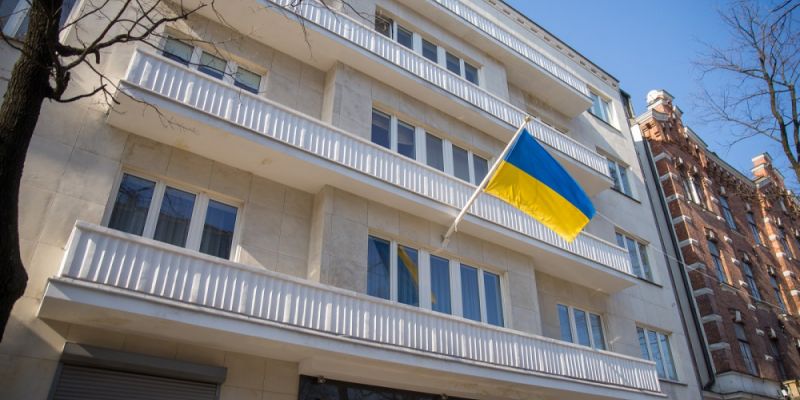 Ambasada Ukrainy bezpieczna