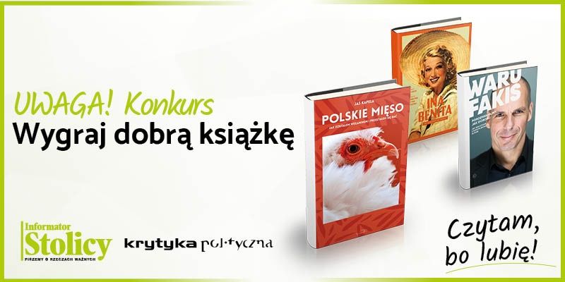 Uwaga konkurs! Wygraj książkę Wydawnictwa Krytyka Polityczna  pt. "POLSKIE MIĘSO. Jak zostałem weganinem i przestałem się bać"
