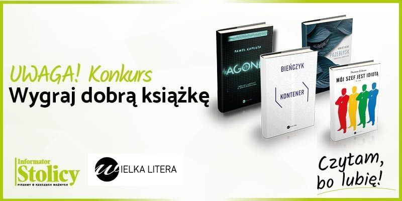 Rozwiązanie konkursu - Wygraj książkę Wydawnictwa Wielka Litera pt. „Kontener”!