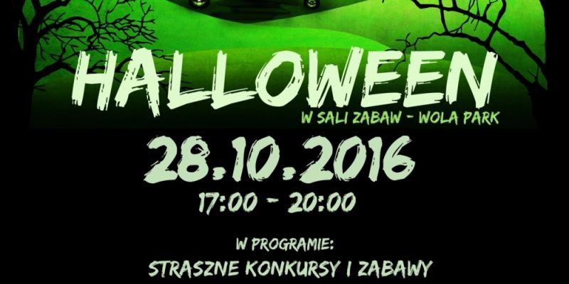 Halloweenowa zabawa dla dzieci w Labibu w Wola Parku