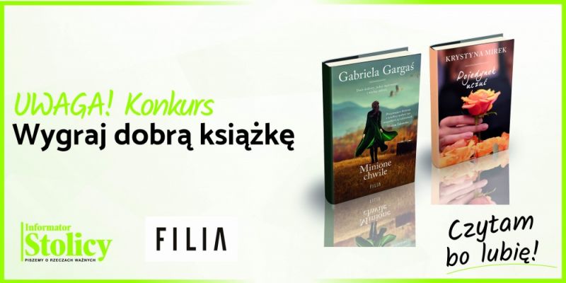 Rozwiązanie konkursu - Wygraj książkę Wydawnictwa Filia pt. „Minione chwile”!