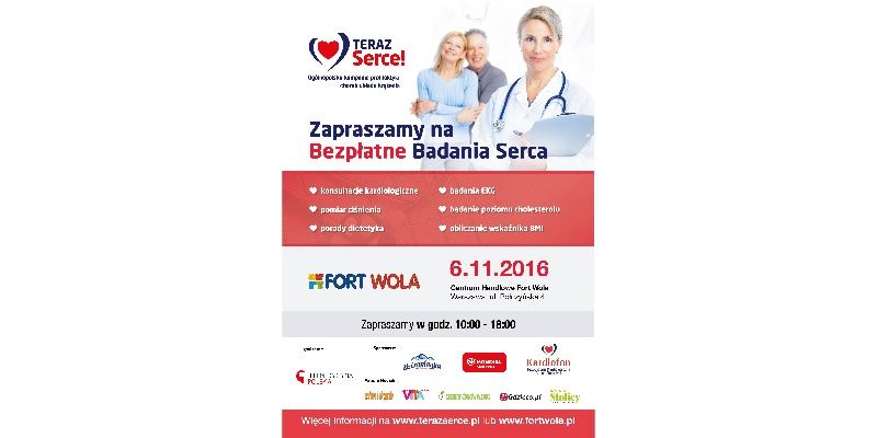 Ogólnopolska kampania profilaktyki chorób układu krążenia "Teraz Serce!"