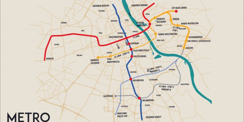 Rafał Trzaskowski postanowił -  Warszawa rozpoczyna budowę trzeciej linii metra