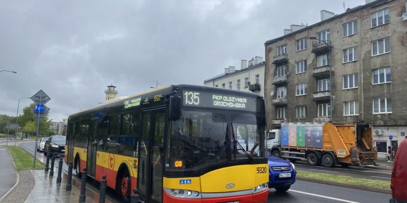 Zmiany w komunikacji miejskiej – remonty tramwajowe na Grójeckiej i placu Bankowym