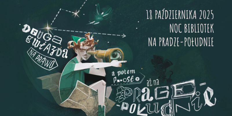 Magiczna Noc w Bibliotece: Praga-Południe zaprasza na wydarzenie z Piotrusiem Panem
