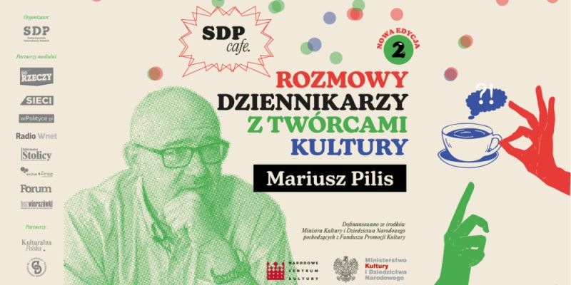 1 odcinek SDP Cafe za nami. Gościem pierwszego odcinka był Mariusz Pilis.