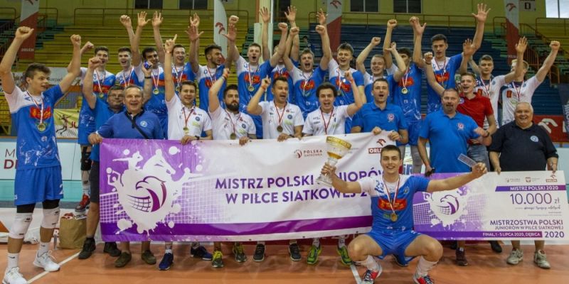 MOS Wola ma najlepszą sekcję męskiej siatkówki młodzieżowej w Polsce