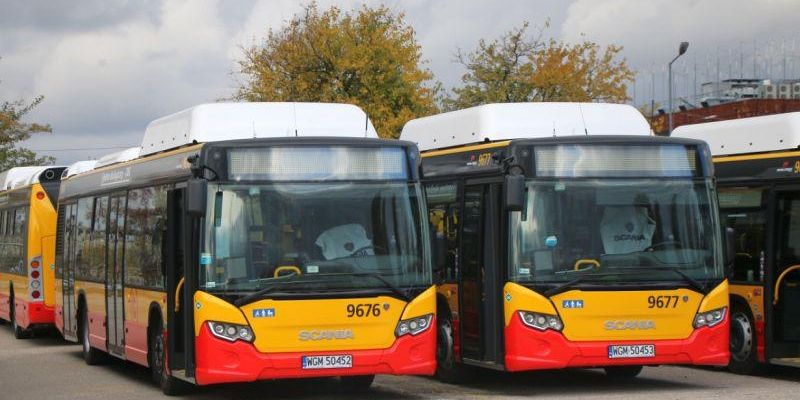 Kolejne autobusy gazowe w Warszawie