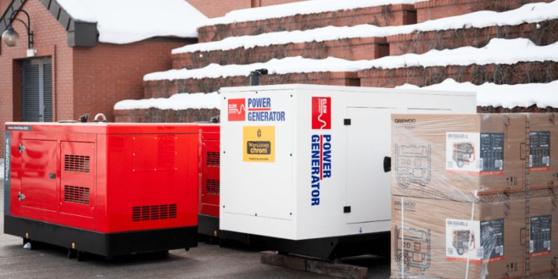 Ciepło dla Ukrainy - Warszawa przekazuje agregaty prądotwórcze dla Kijowa