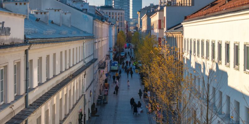 Nowa Chmielna – kolejna zielona przestrzeń w centrum Warszawy