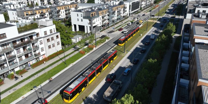 Aleja Rzeczypospolitej w pełni przejezdna