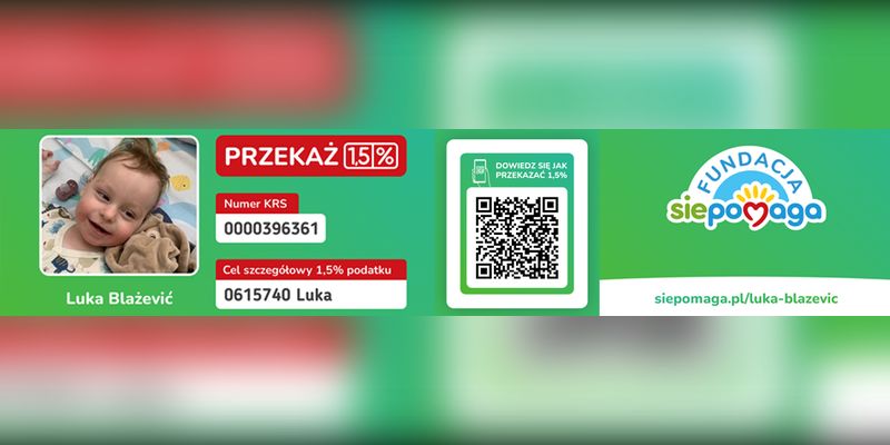 Walka o życie 2-letniego Luki – rodzice proszą o pomoc