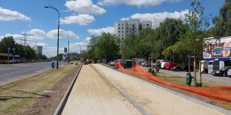 Ursynów zyska nowe chodniki i ścieżki rowerowe