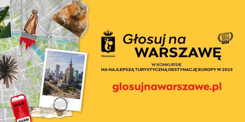 Warszawa kandydatem na najlepszy kierunek turystyczny 2023