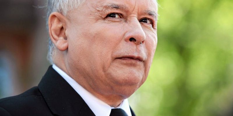 Czarny protest pod domem Jarosława Kaczyńskiego