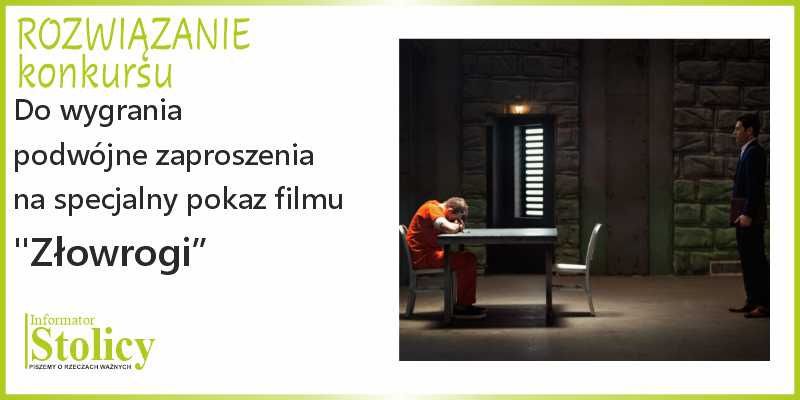 [Rozwiązanie Konkursu] Wygraj zaproszenia na specjalny pokaz filmu "Złowrogi"