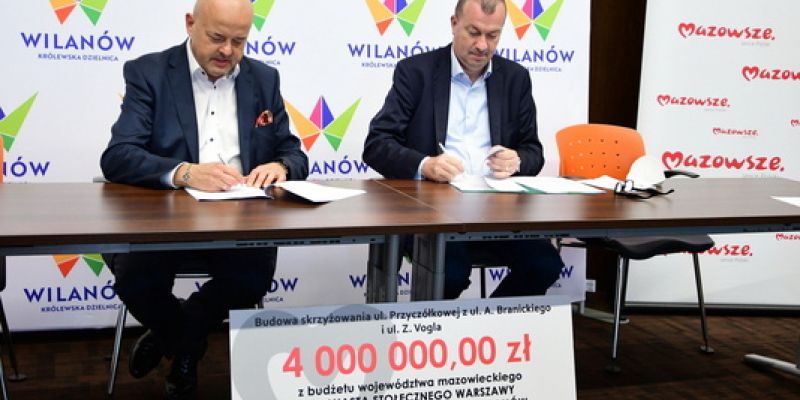Ważna inwestycja drogowa w Wilanowie