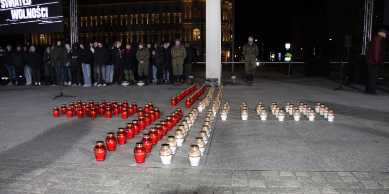 Światło Wolności dla ofiar stanu wojennego