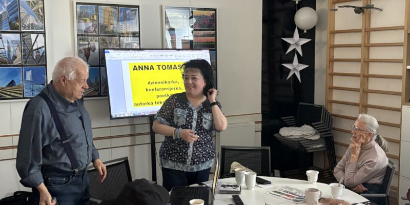 Anna Tomasik - “Spotkanie z interesującym człowiekiem”