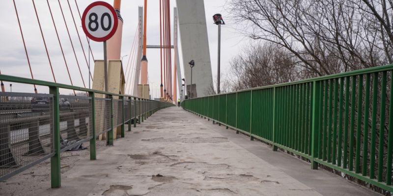 Będzie remont ciągów pieszo-rowerowych na Moście Siekierkowskim