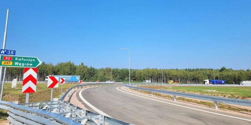 Kolejny odcinek autostrady A2 otwarty