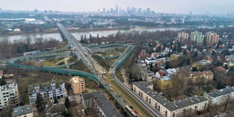 W piątek otworzą nowy wiadukt Trasy Łazienkowskiej