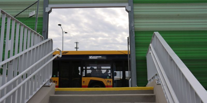 Warszawa Gocławek od teraz wygodniejsze przesiadki między autobusami i pociągami