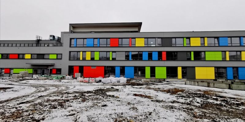II etap budowy szkoły i przedszkola przy ul. Anny German