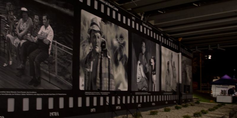 Filmowy mural odsłonięty