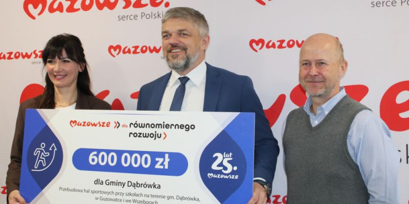 Powiaty okołowarszawskie z dofinansowaniem Sejmiku Mazowsza