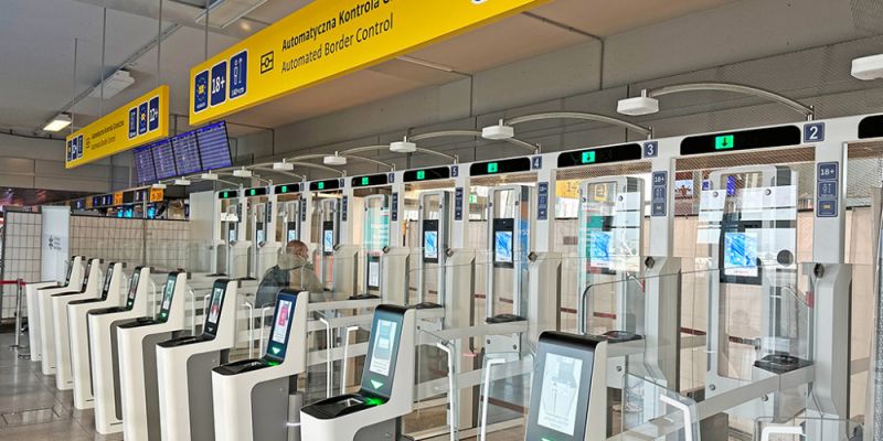 Lotnisko Chopina z nowymi bramkami ABC. Krótsze kolejki