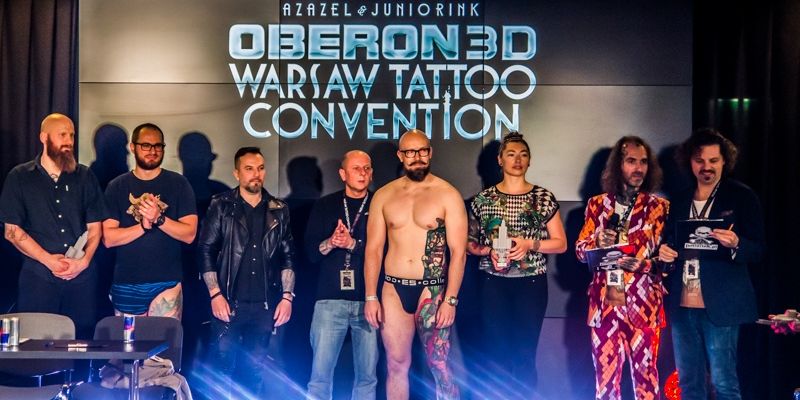 Oberon 3d Tattoo Convention na Łazienkowskiej