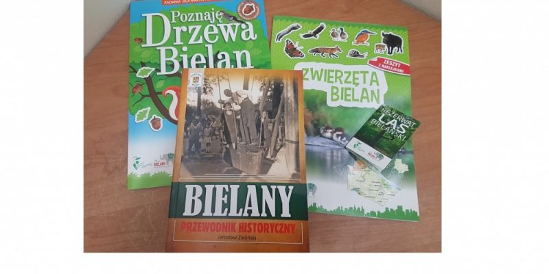 Uwaga Konkurs!!! Wygraj książki o Bielanach - przewodnik historyczny i książeczki dla dzieci: Drzewa Bielan i Zwierzęta Bielan!