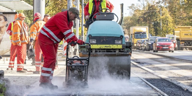 Tramwaje wracają na al. Waszyngtona