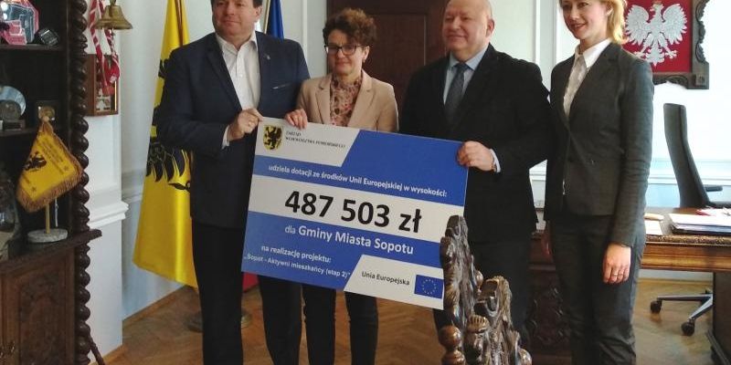 Prawie pół miliona unijnego dofinansowania na aktywizację zawodową w Sopocie