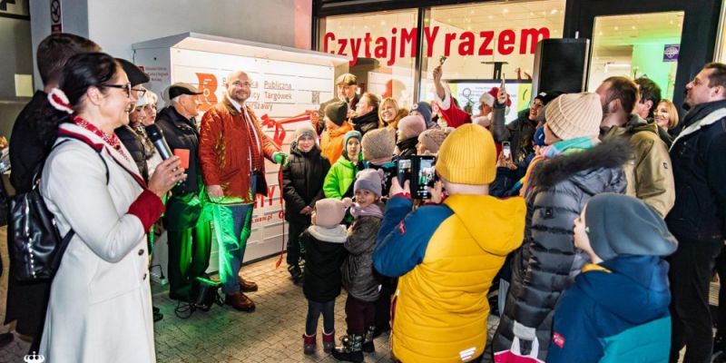 Czytanie bliżej niż kiedykolwiek - nowy książkomat stanął na Targówku