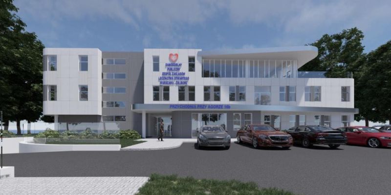 Rozpoczęła się budowa nowej poradni zdrowotnej na Bielanach